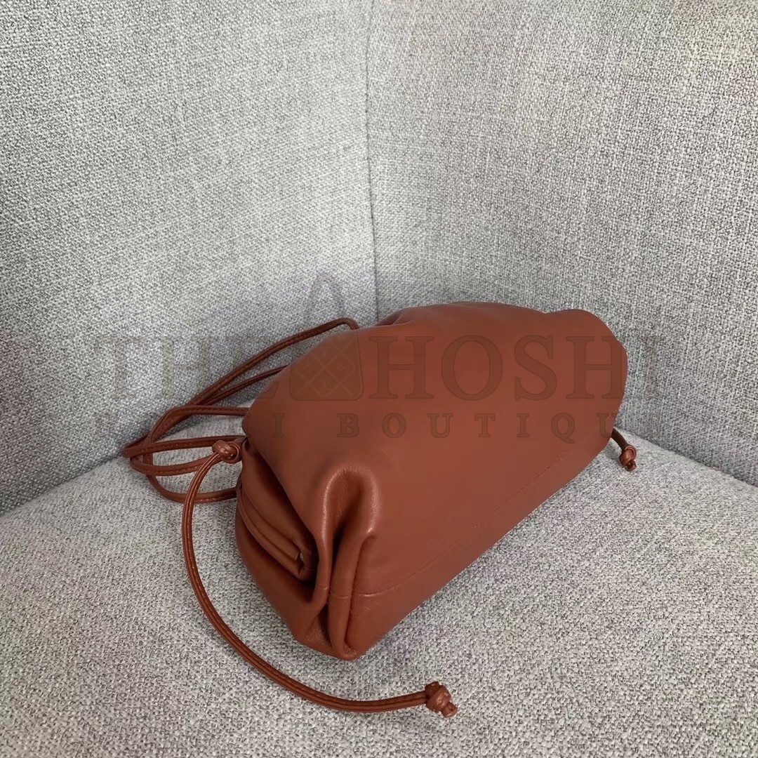 B0tt*ga Ven*ta Pouch Mini Bag In Rust Calfskin Master Quality