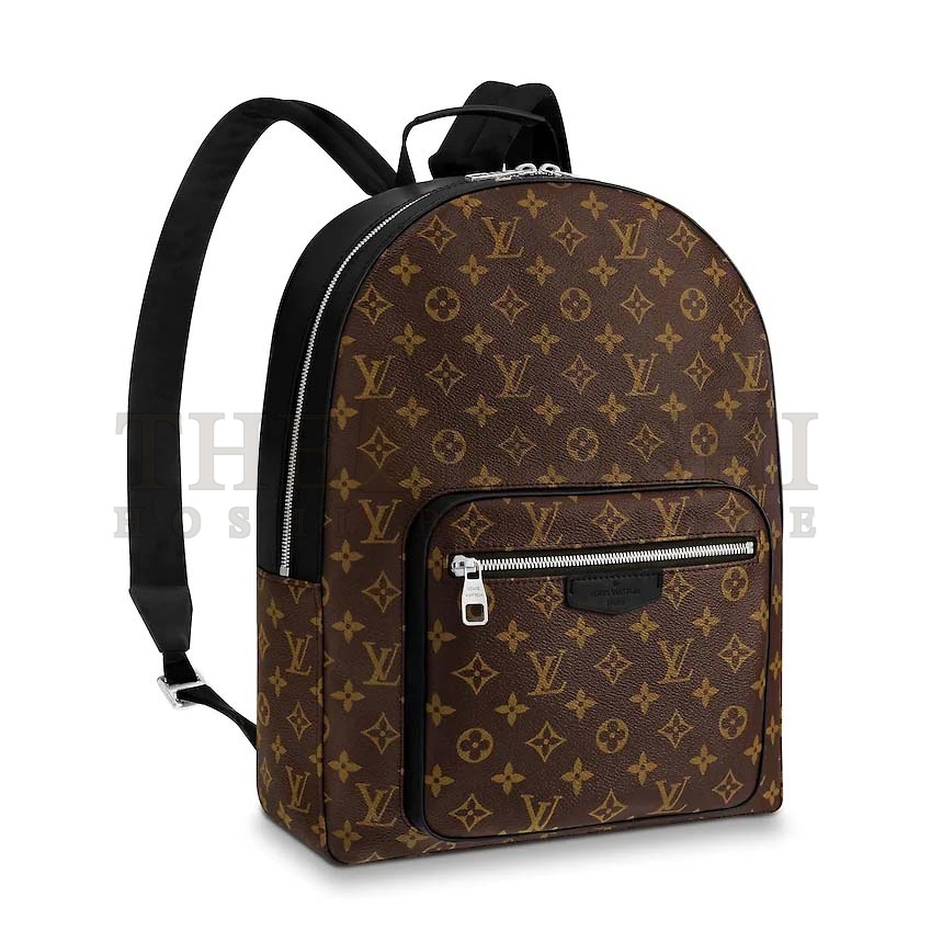 L0vis Vvtt0n LV Men Josh Backpack in Monogram Macassar-Brown Master Quality