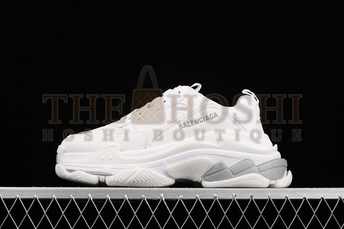 Zg Ba1en*iaga Triple S Sneakers White/White/Light Grey Master Quality