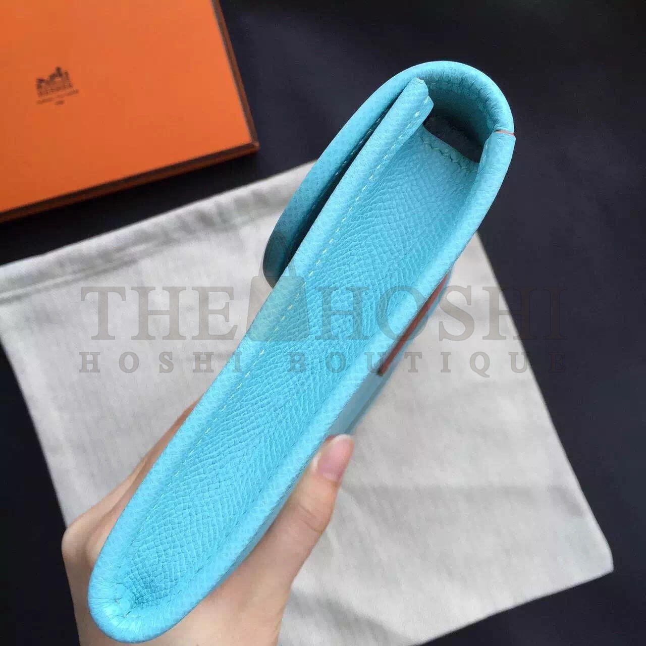 H**me5 Blue Atoll Epsom Jige Elan 29 Clutch Bag Master Quality