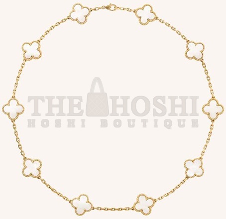 V*n Cl**f 10 motifs Necklace Replica Master Quality