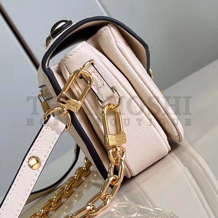 L0vis Vvtt0n LV Women Pochette Metis East West Bag Crème Beige Grained Cowhide Leather Master Quality