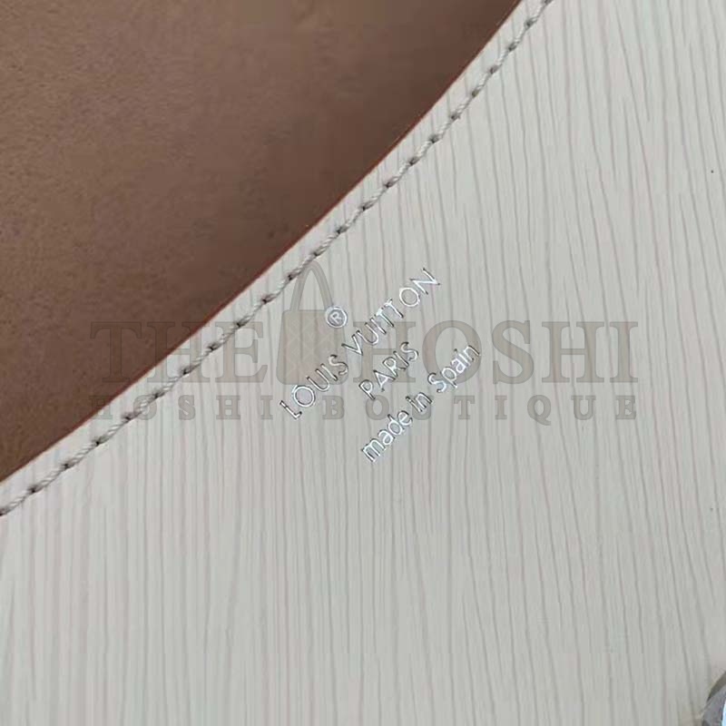 L0vis Vvtt0n LV Women Buci Crossbody White Epi Grained Smooth Cowhide Leather Master Quality