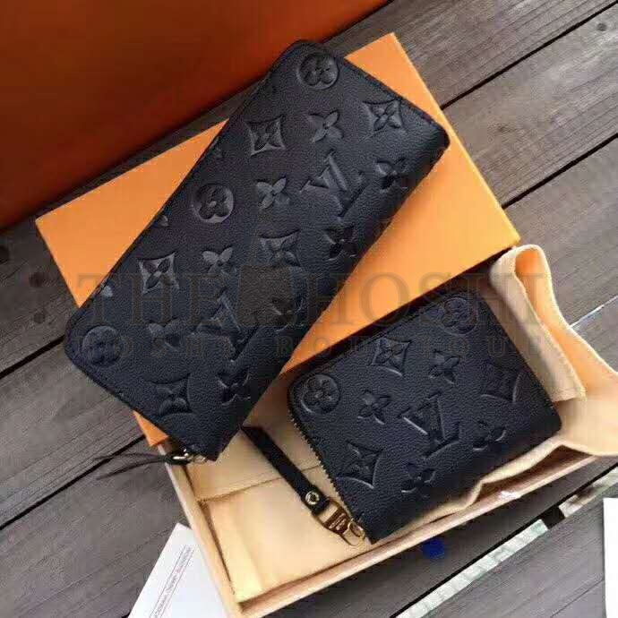 L0vis Vvtt0n LV Women Clémence Wallet in S*pple Monogram Empreinte Leather Master Quality