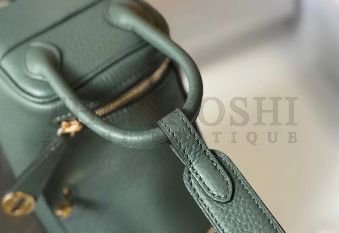 H**me5 Lindy Mini Bag In Vert Amande Clemence Leather GHW Master Quality