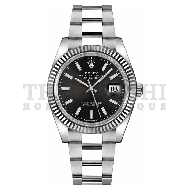 R01ex Datejust 36 Black Index Oyster Unisex Watch 126234-0016 Master Quality