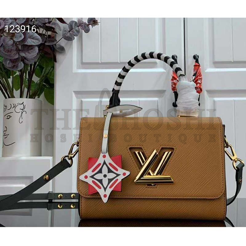 L0vis Vvtt0n LV Women LV Crafty Twist Mini Handbag-Brown Master Quality