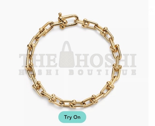 T*f*ny HardWearMedium Link Bracelet（only one size） Master Quality