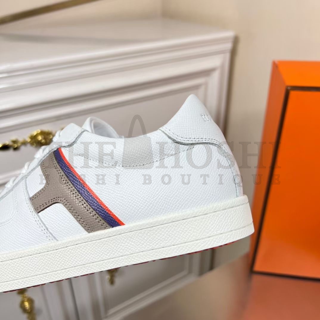 H**me5 Boomerang Sneakers In Multicolore White Leather Master Quality