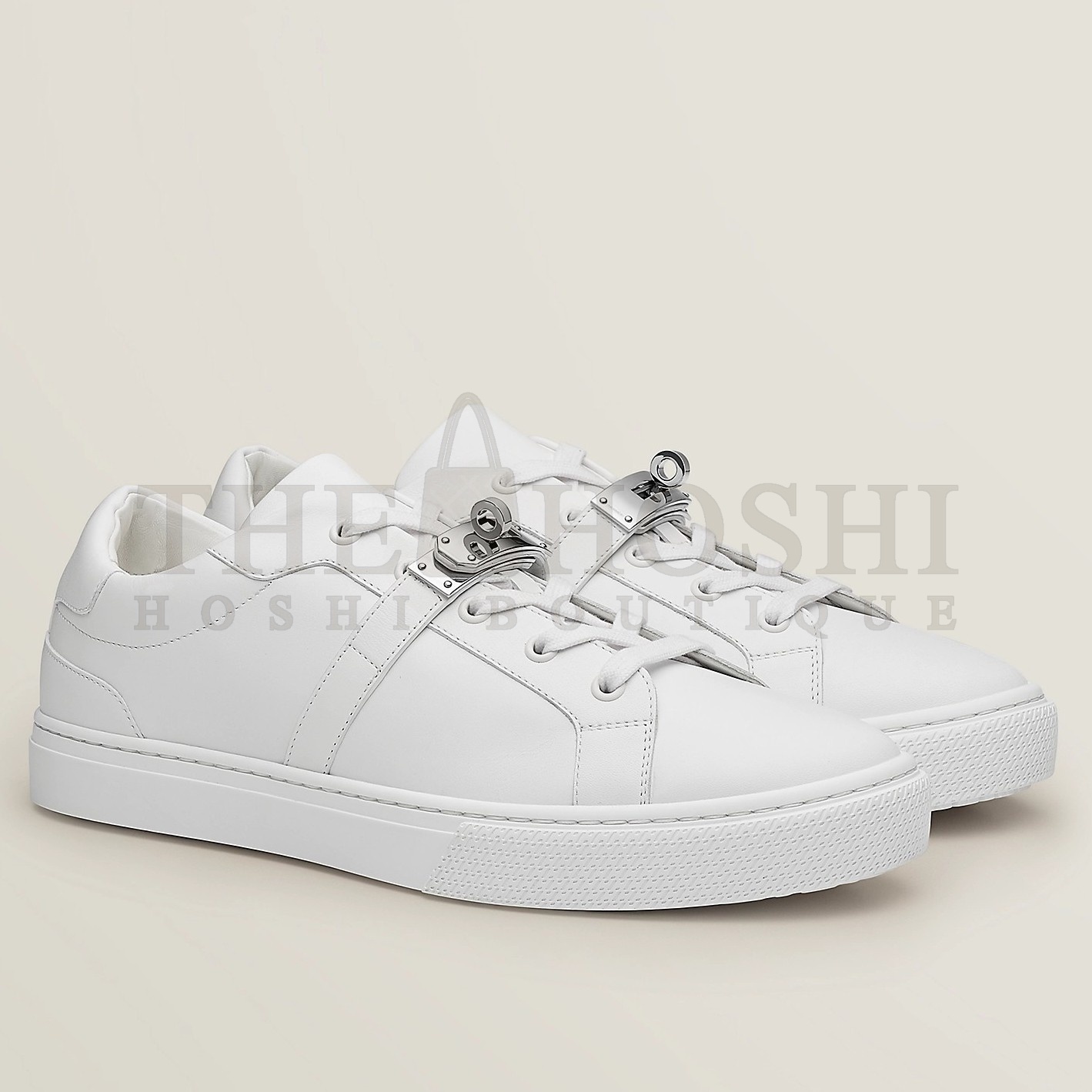 H**me5 Men's Day Sneakers in White Leather Master Quality