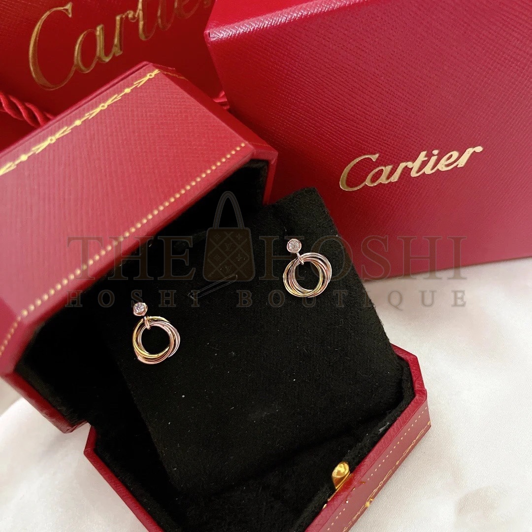 Ca*t1er TRINITY EARRINGS Master Quality