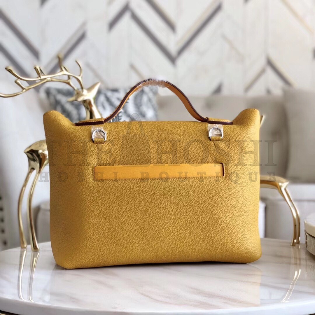 H**me5 24/24 29 Bag In Curry Clemence Calfskin Master Quality