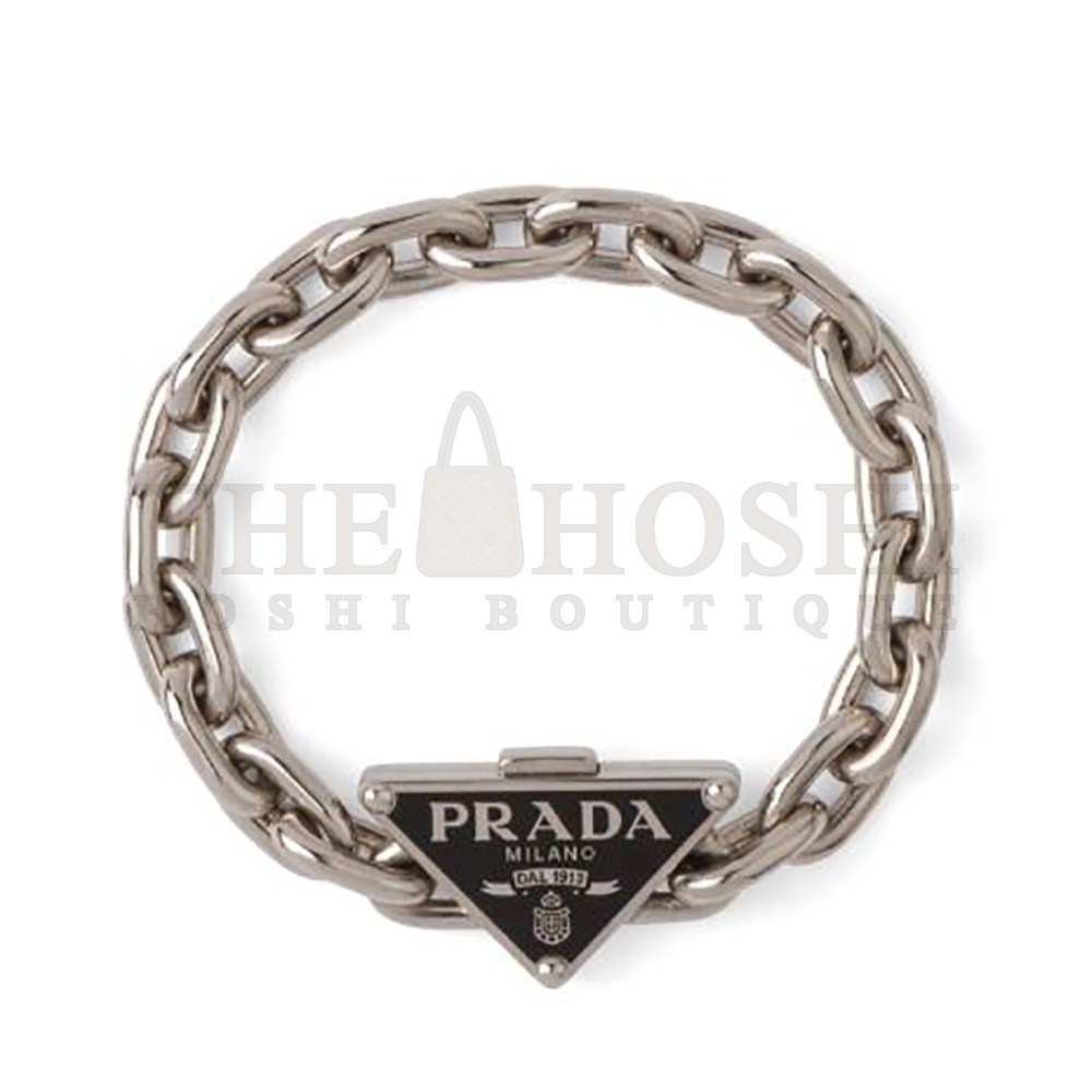 Pra*a Women Symbole Bracelet 925 Sterling Silver Master Quality