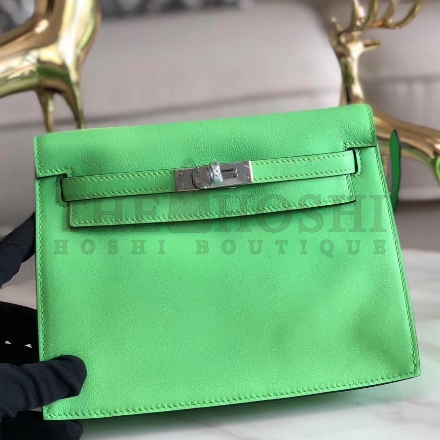 H**me5 Green Swift Kelly Danse Bag Master Quality