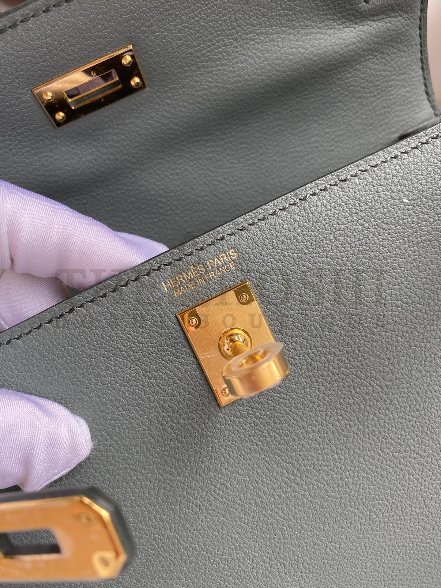 H**me5 Kelly Danse II Bag In Vert Amande Evercolor Calfskin Master Quality