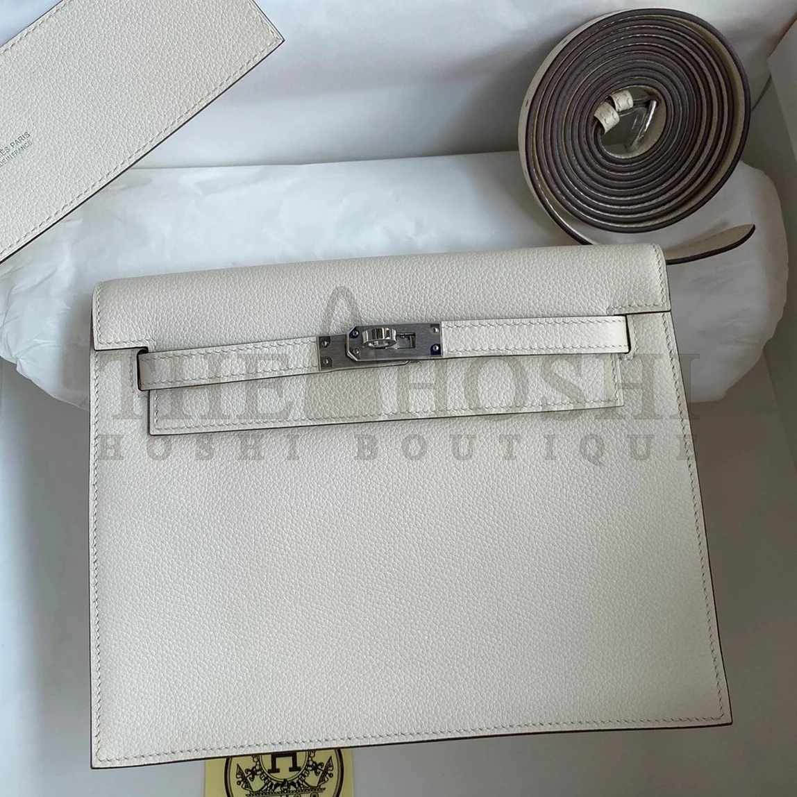 H**me5 Kelly Danse II Bag In Nata Evercolor Calfskin Master Quality