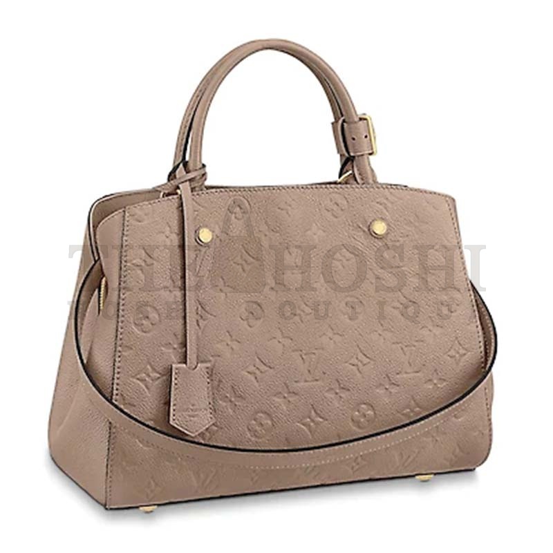 L0vis Vvtt0n LV Women Montaigne MM Handbag Monogram Empreinte Leather Master Quality