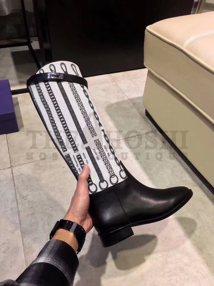 H**me5 Jumping Boots In De Camp Dechainee Toile Master Quality