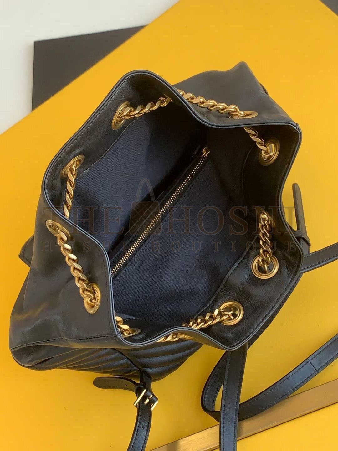 Sa1nt Lau*nt Joe Backpack In Black Lambskin Master Quality
