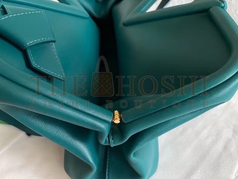B0tt*ga Ven*ta Medium Point Top Handle Bag In Mallard Leather Master Quality