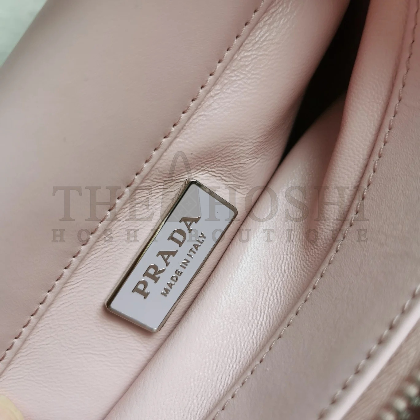 Pra*a S*pernova Small Shoulder Bag In Pink Calfskin Master Quality