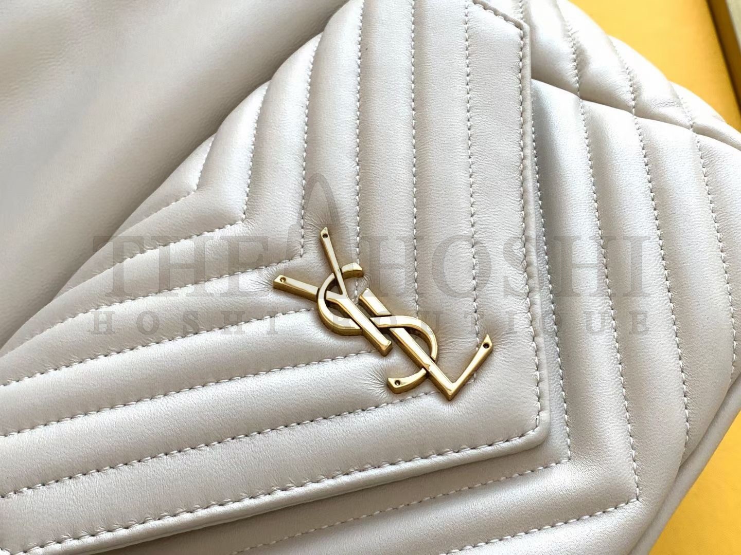 Sa1nt Lau*nt Joe Backpack In White Quilted Lambskin Master Quality