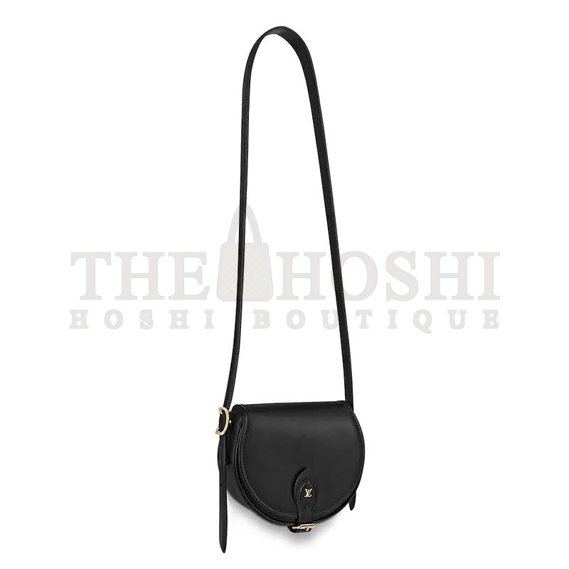 L0vis Vvtt0n LV Women Tambourin Handbag in Smooth Calf Leather-Black Master Quality