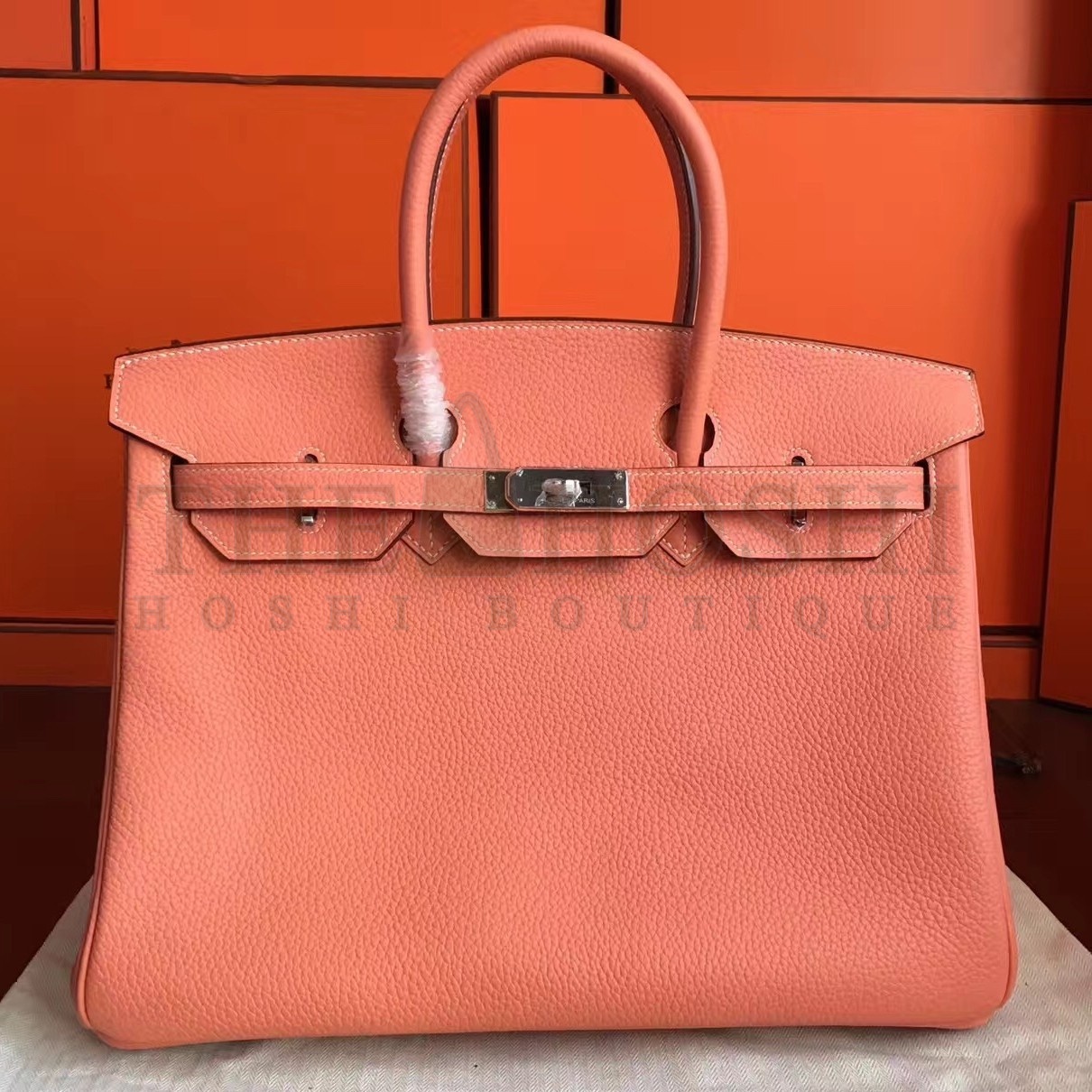 H**me5 Crevette Clemence Birkin 40cm Handmade Bag Master Quality