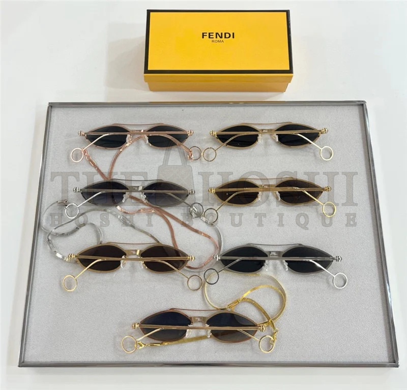 F**di Baguette FE 40114U-Y Sunglasses Women's✨ Master Quality