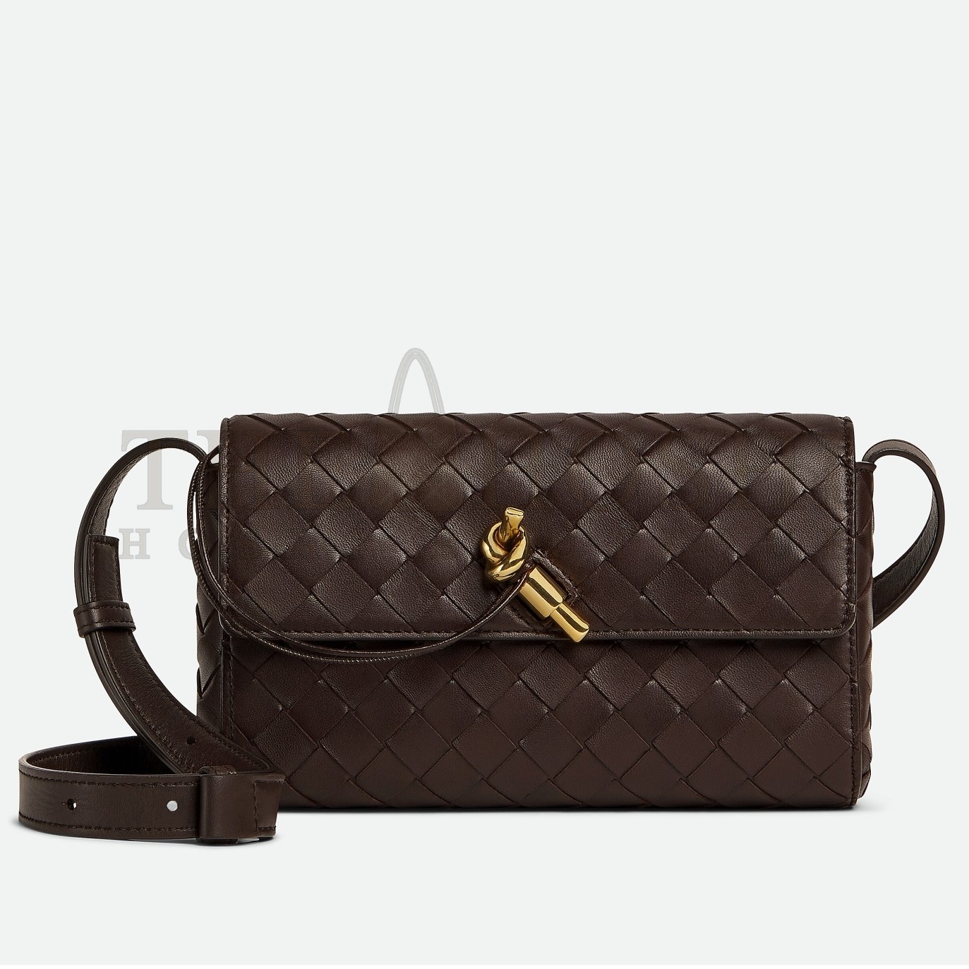 B0tt*ga Ven*ta Mini Andiamo Cross-Body Bag in Fondant Intrecciato Lambskin Master Quality