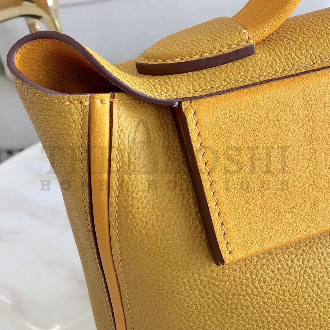 H**me5 24/24 29 Bag In Curry Clemence Calfskin Master Quality