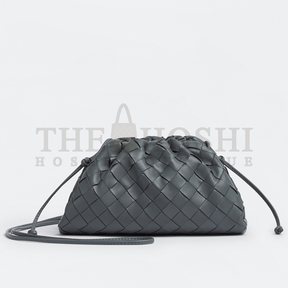 B0tt*ga Ven*ta Mini Pouch In Thunder Intrecciato Lambskin Master Quality