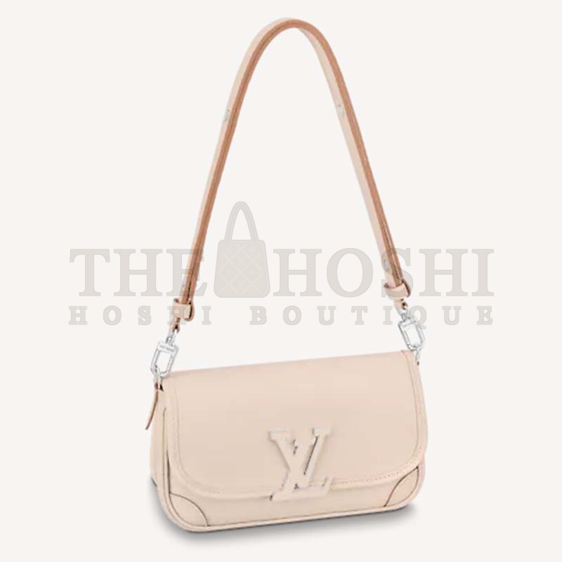 L0vis Vvtt0n LV Women Buci Crossbody White Epi Grained Smooth Cowhide Leather Master Quality