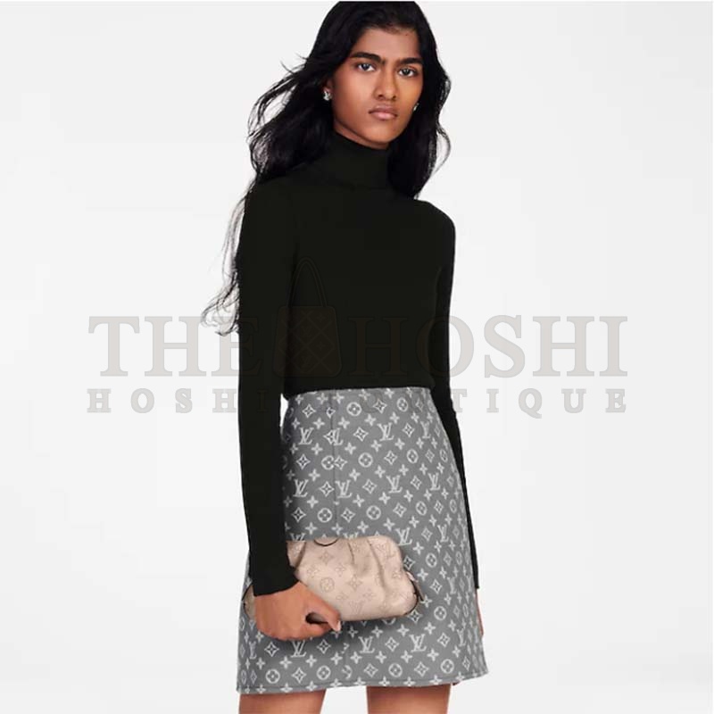 L0vis Vvtt0n LV Women Scala Mini Pouch Coquille Mahina Perforated Calf Leather Master Quality