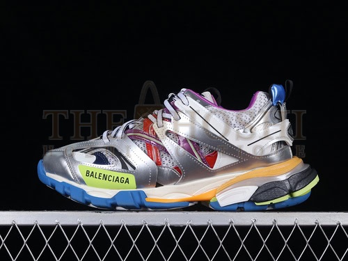 Vg Ba1en*iaga Track Tess S.Gomma Sneakers Silver/Multi-Color Master Quality