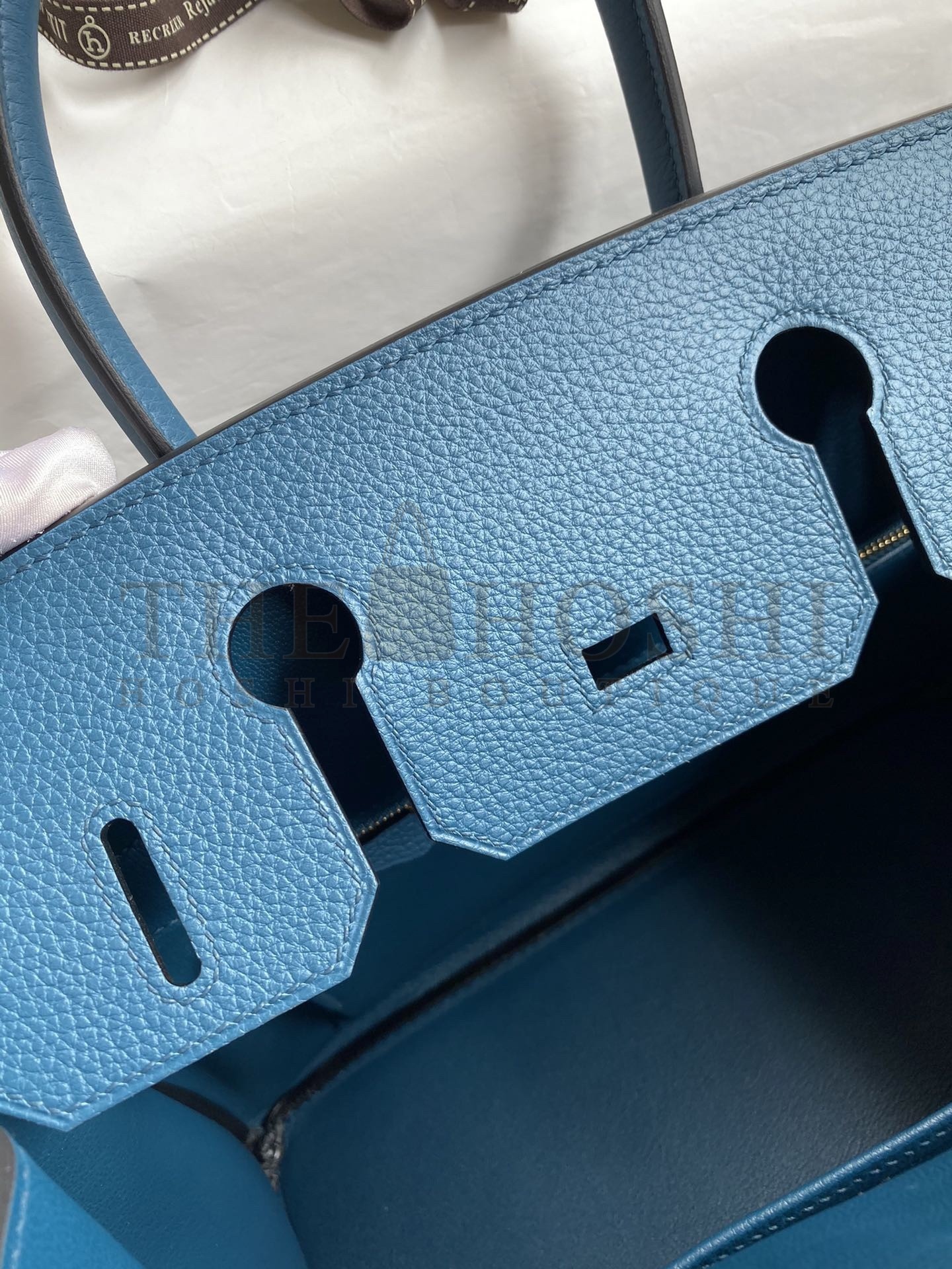 H**me5 Birkin 30 Retourne Handmade Bag In Colvert Clemence Leather Master Quality