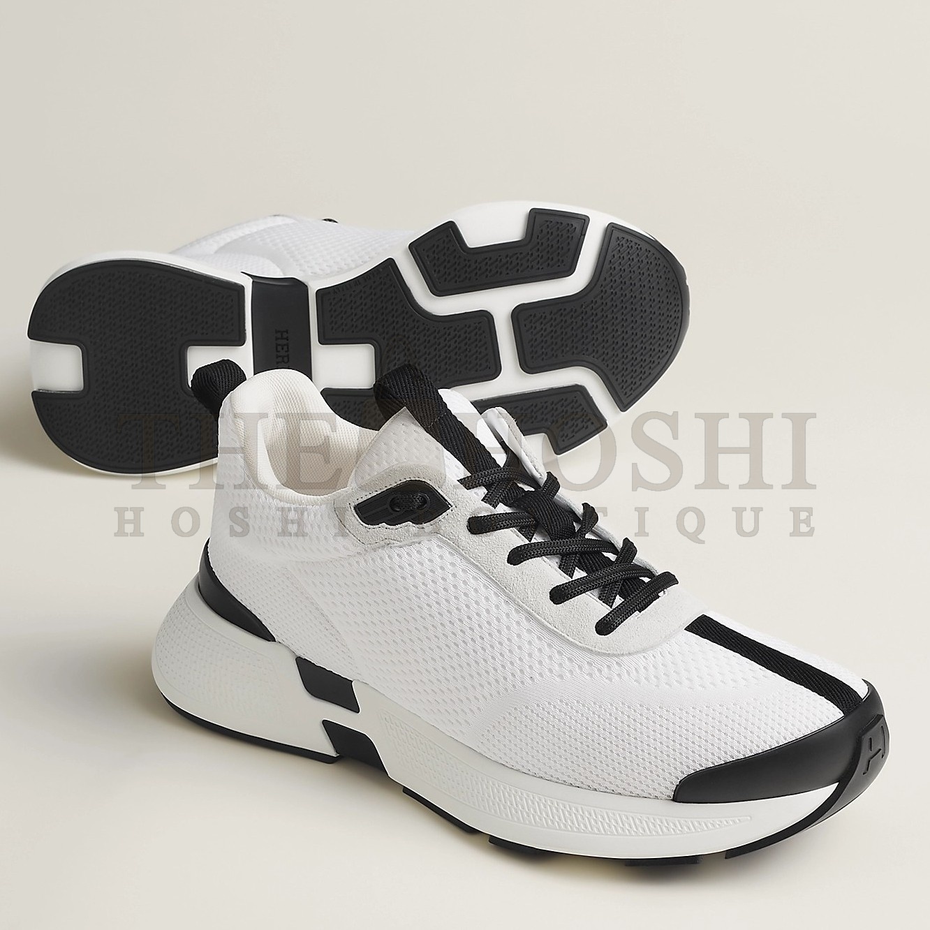 H**me5 Heros Sneakers in White Technical Knit Master Quality