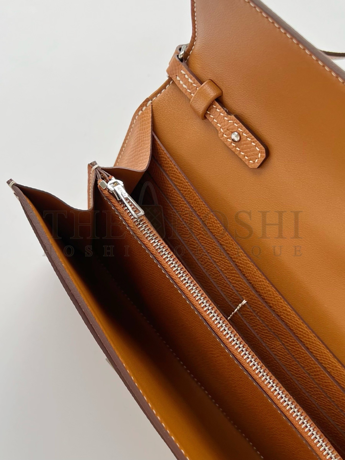 H**me5 Constance To Go Wallet in Gold Epsom Calfskin Master Quality