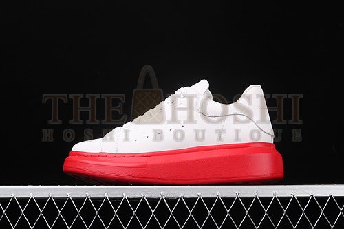 A1exa*der Mcqv*en Sole Sneakers White/White/Red Master Quality