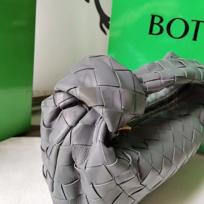 B0tt*ga Ven*ta Mini BV Jodie Bag In Thunder Woven Leather Master Quality