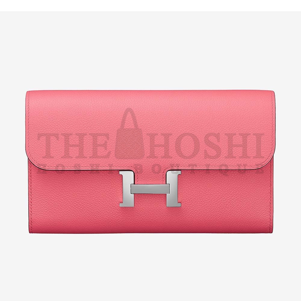 H**me5 Women Constance Long Wallet in Calfskin Leather Master Quality