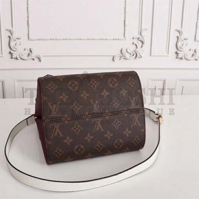 L0vis Vvtt0n LV Women Fold Tote MM Monogram Canvas Calfskin Leather Master Quality