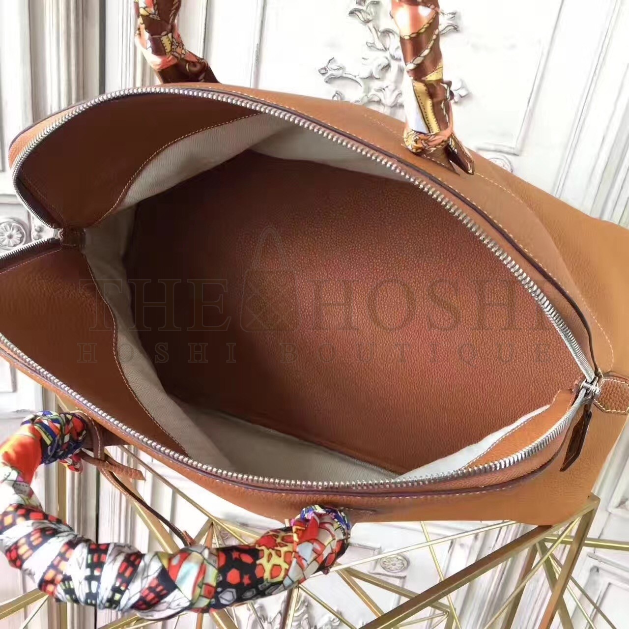 H**me5 Shark Bolide 45cm Bag In Gold Calfskin Master Quality