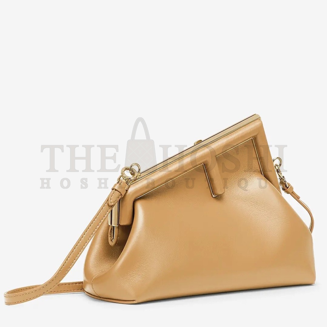 F**di First Small Bag In Light Brown Nappa Leather Master Quality