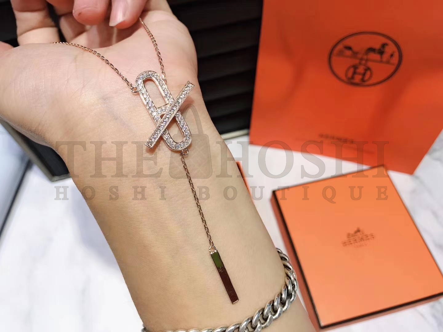 H**me5 Pig Nose Necklace with D1am0nds Master Quality