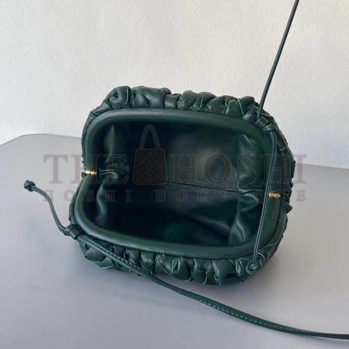 B0tt*ga Ven*ta Mini Pouch In Raintree Intrecciato Lambskin Master Quality