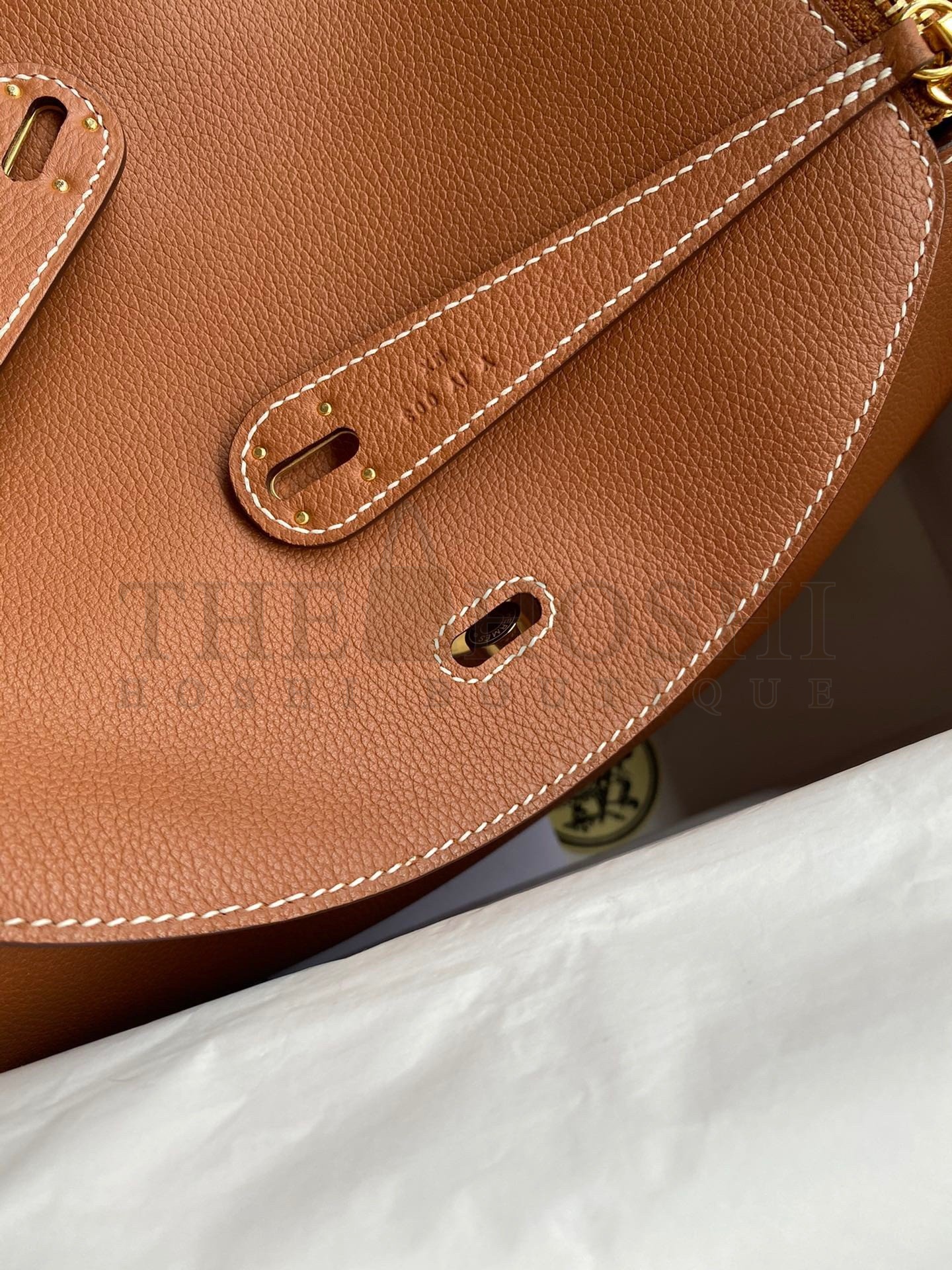 H**me5 Lindy 30 Handmade Bag In Gold Evercolor Leather Master Quality