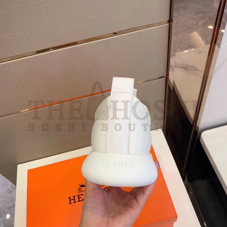 H**me5 Team Sneakers In White Double-sided Technical Mesh Master Quality