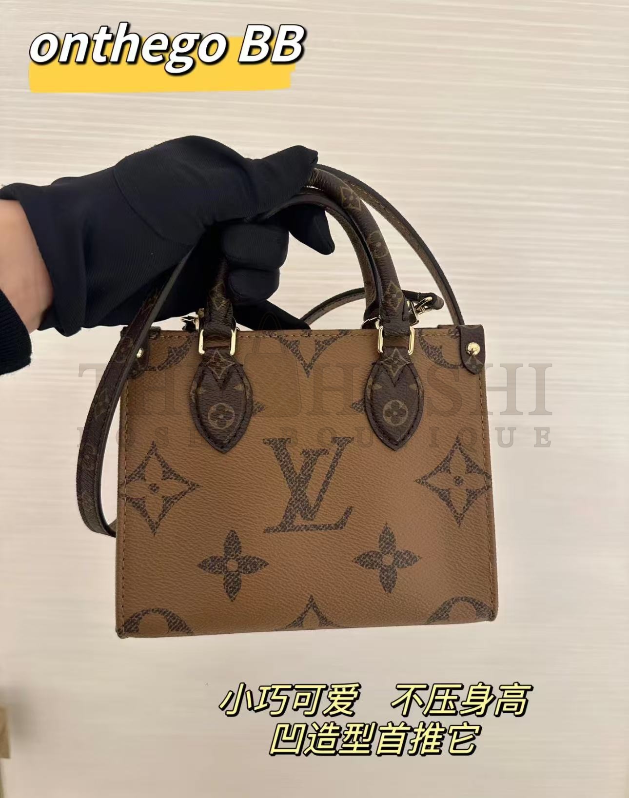 L0vis Vvtt0n Onthego Women LV Tote Bag in Monogram Giant Canvas-Brown Master Quality