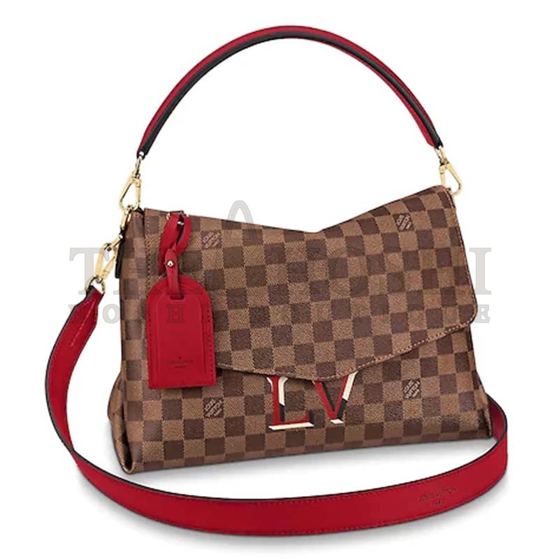 L0vis Vvtt0n LV Women Beaubourg Bag in Damier Ebene Canvas Master Quality
